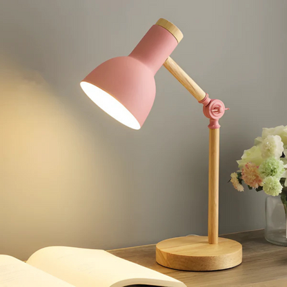Befez | Wooden Flexible Desk LED Lamp