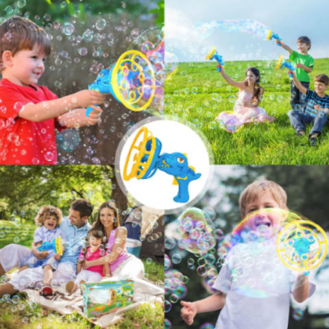 Fun Dinosaur Bubble Machine