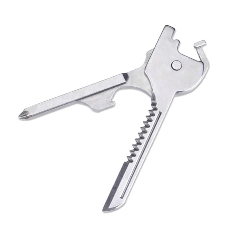 Portable 6-in-1 Keychain Multi Tool