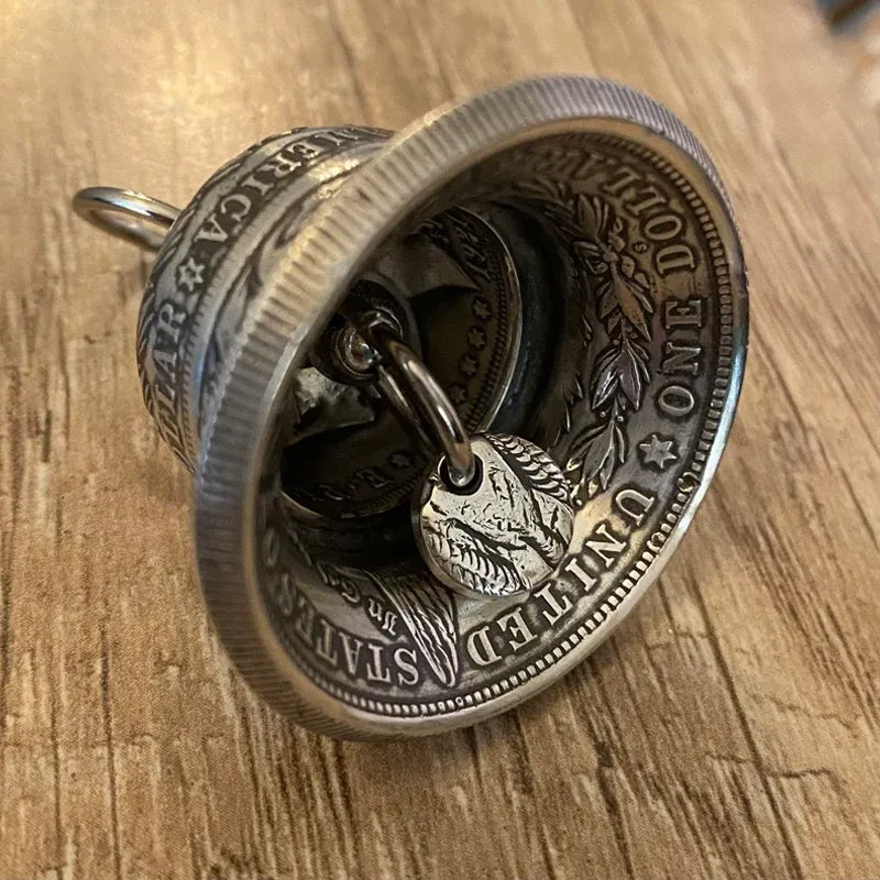 Antique Style Morgan Silver Bell