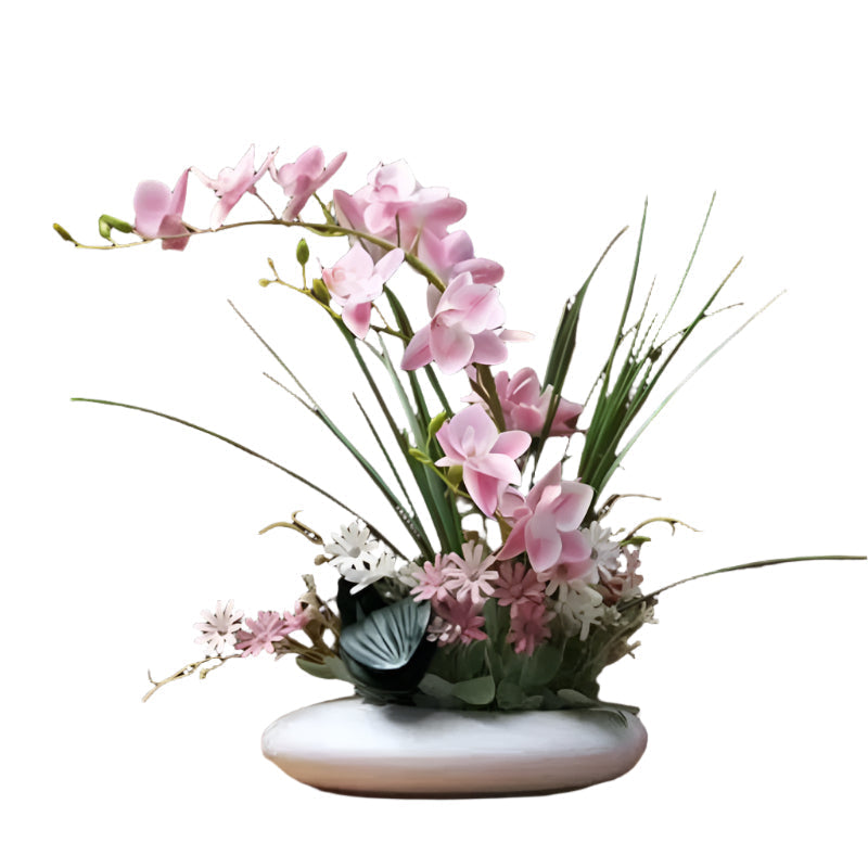 Realistic Floral Centerpiece in a Chic Vase