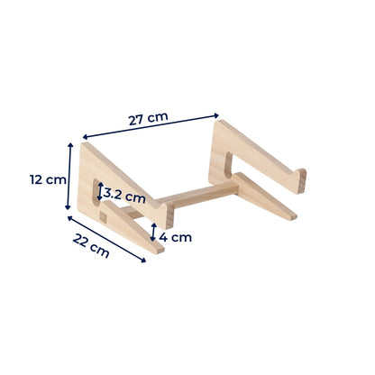 Comfortable Wooden Neck Rest for Home and Office Use