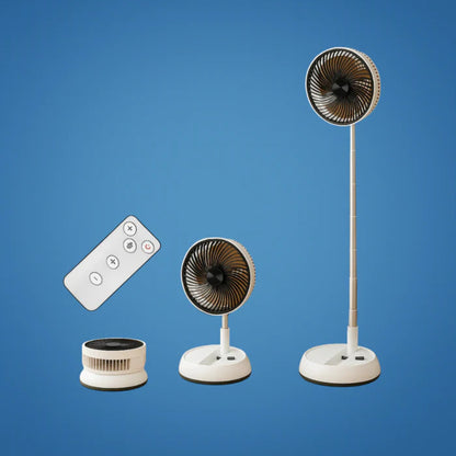 Compact Personal Fan - Silent Rechargeable Befez