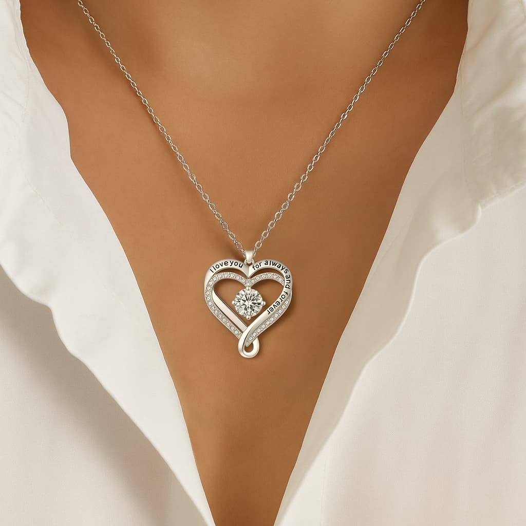 Romantic Love Necklace for Her Forever