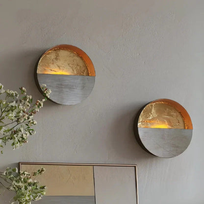 Simple Metal Candle Wall Sconce