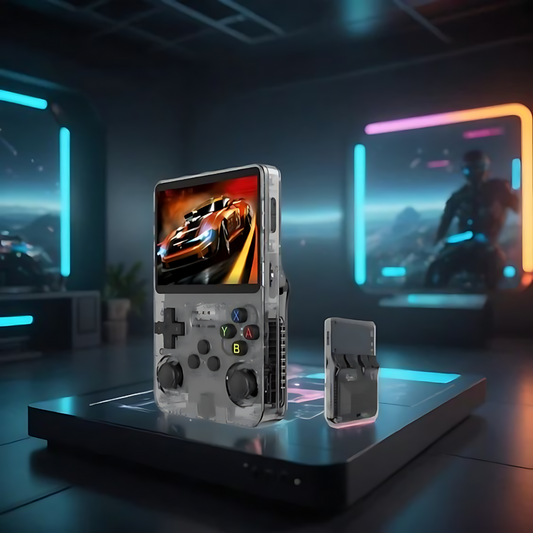 Classic Portable Game Console with HD Display & USB Charger - Befez