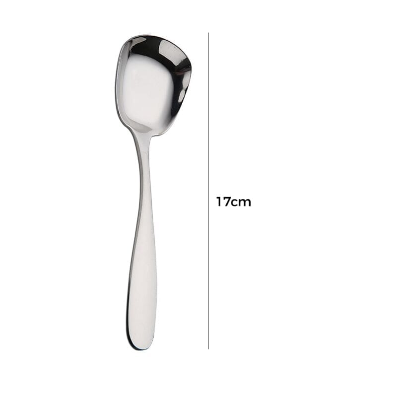 Durable Stainless Steel Square Spoon