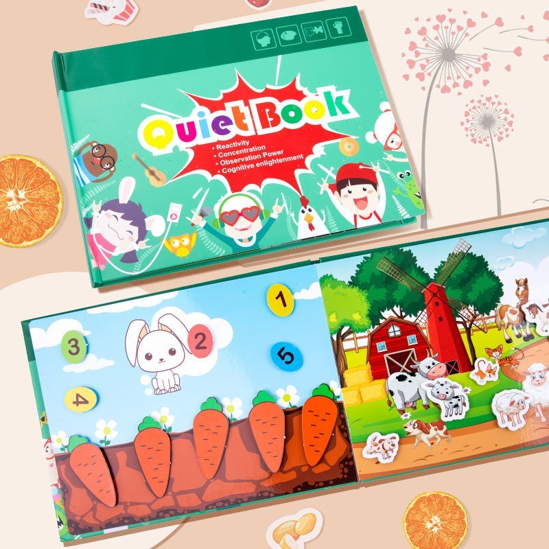 Fun Learning Activity Book For Kids