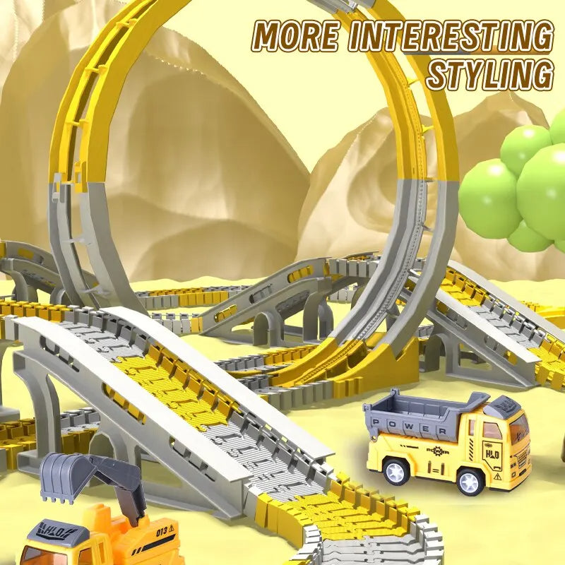Exciting Racing Track Set with Cars