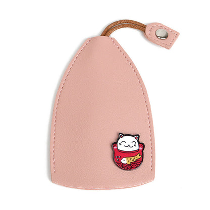 Colorful Fruit Design Keychain Wallet