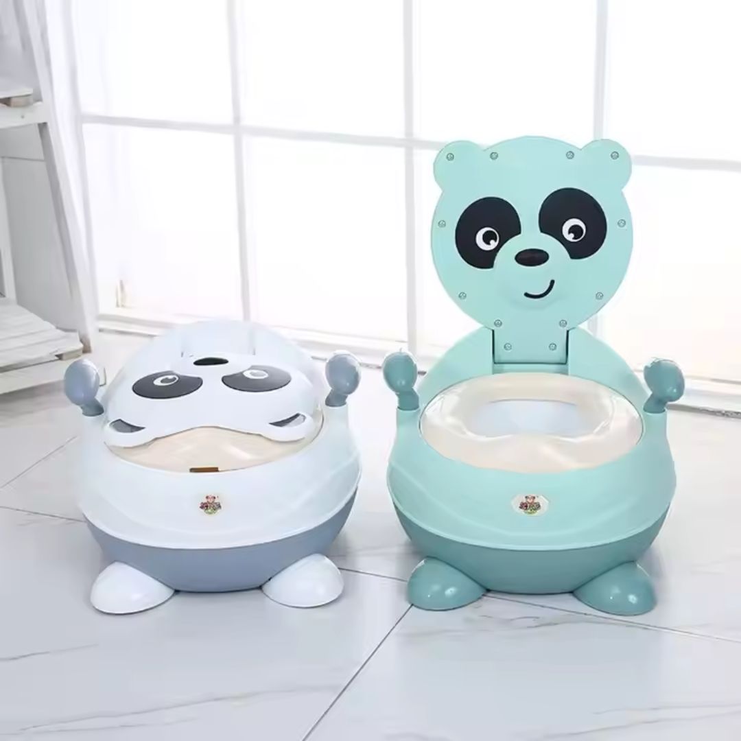 Cute Panda Baby Potty Chair with Soft Seat