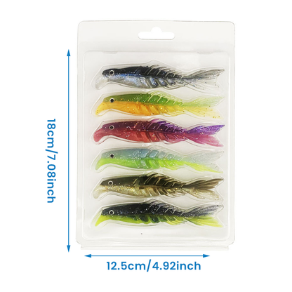 Flexible Segmented Rubber Fish Toy
