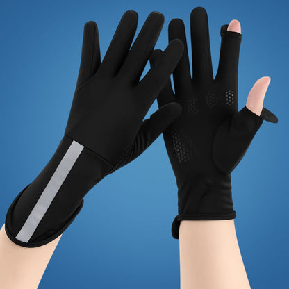 Cooling Bike Gloves with Touchscreen Fingers