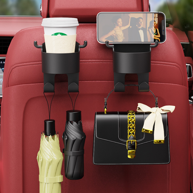 Car Back Seat Hooks Organizer