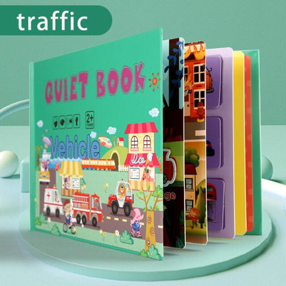 Interactive Learning Quiet Book for Kids