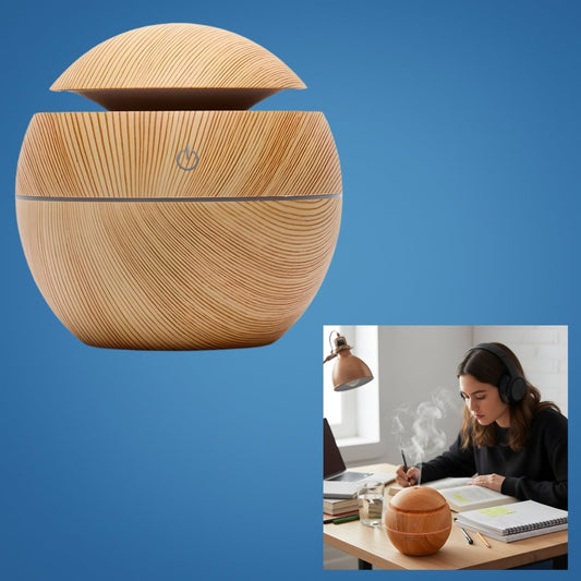 Soothing Cool Mist LED Nightlight - Wooden Finish - Befez