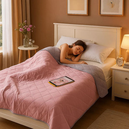 Cooling Blanket for Night Sweats Relief