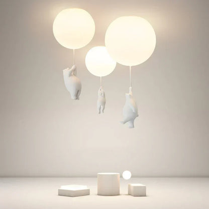Cute Kids Cloud Lamp with Teddy Bear Design - Befez