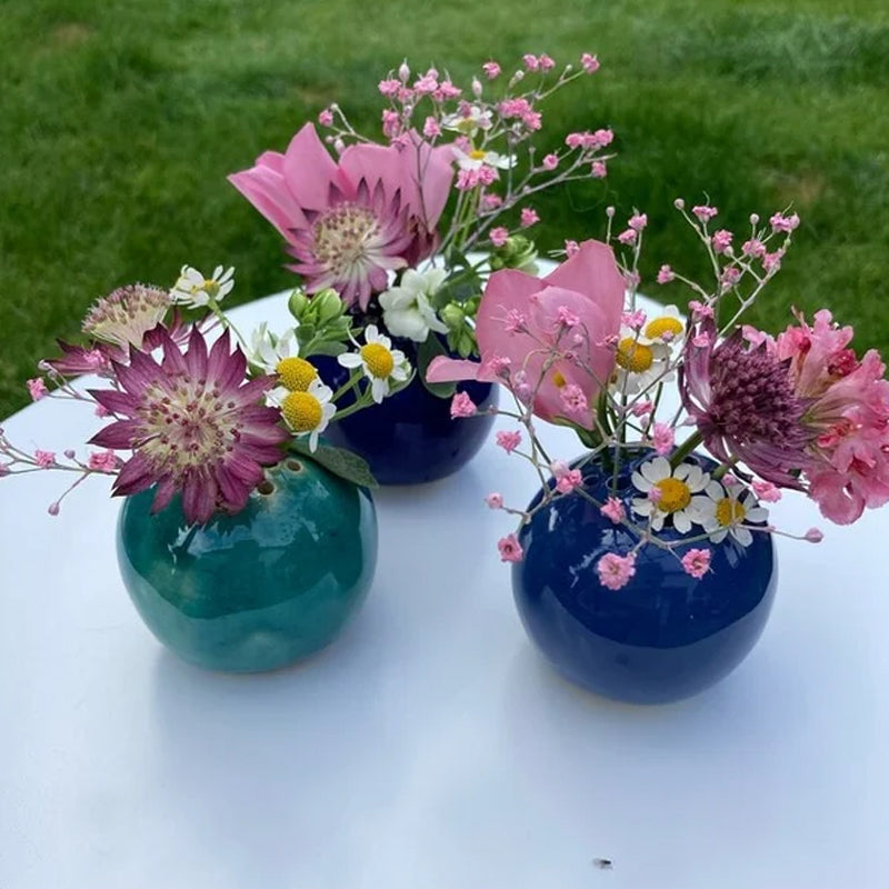 Unique Handmade Stone Vase Table Decor