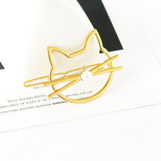 Adorable Cat Hair Barrettes - Befez