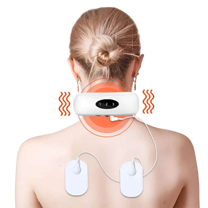 Compact Vibration Neck Massager for Pain Relief