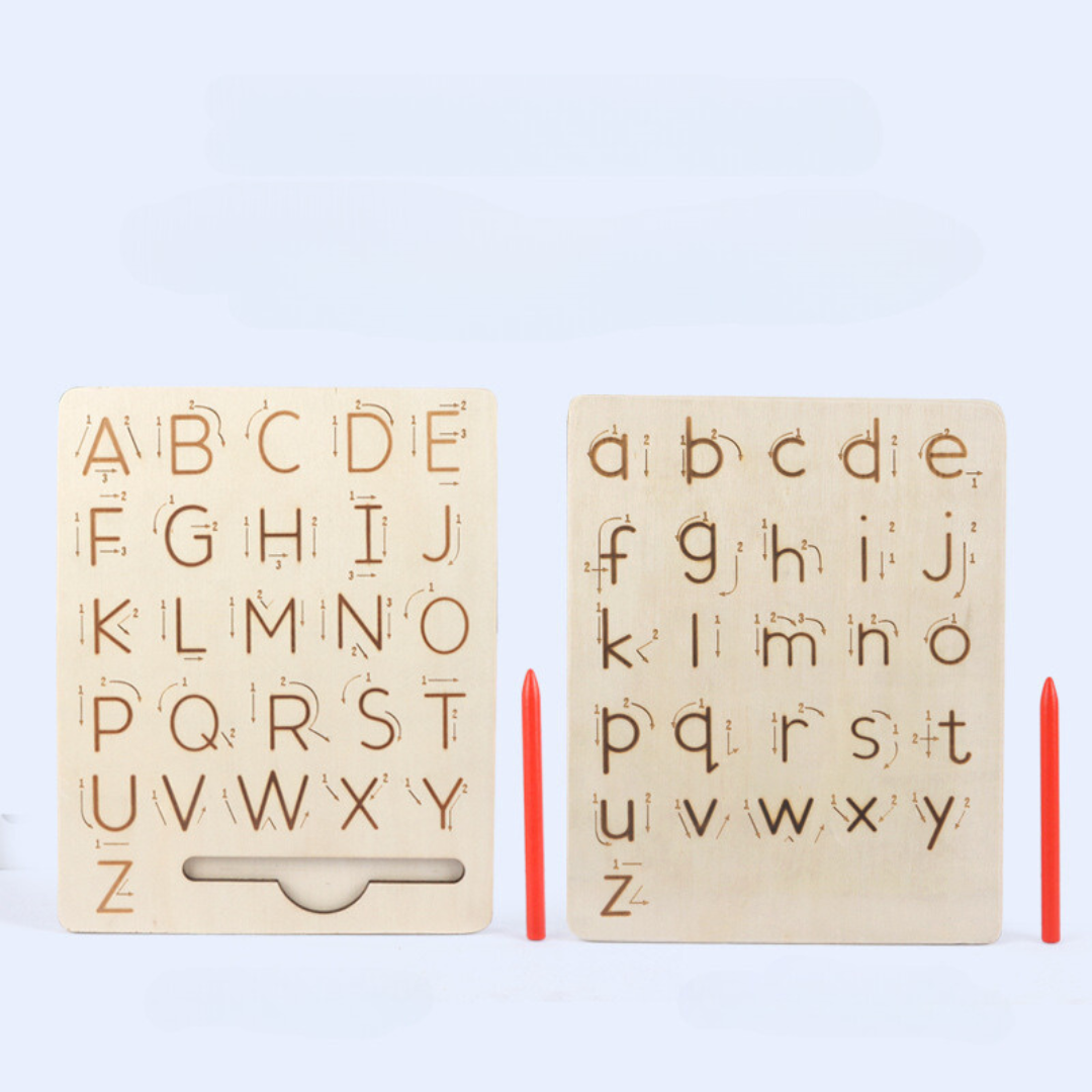 Natural Wood Numerical Sign Board