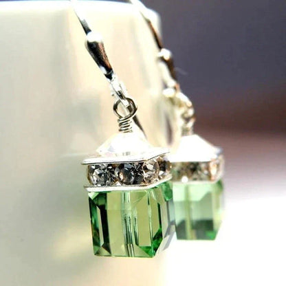 Gorgeous Green Gemstone Earrings