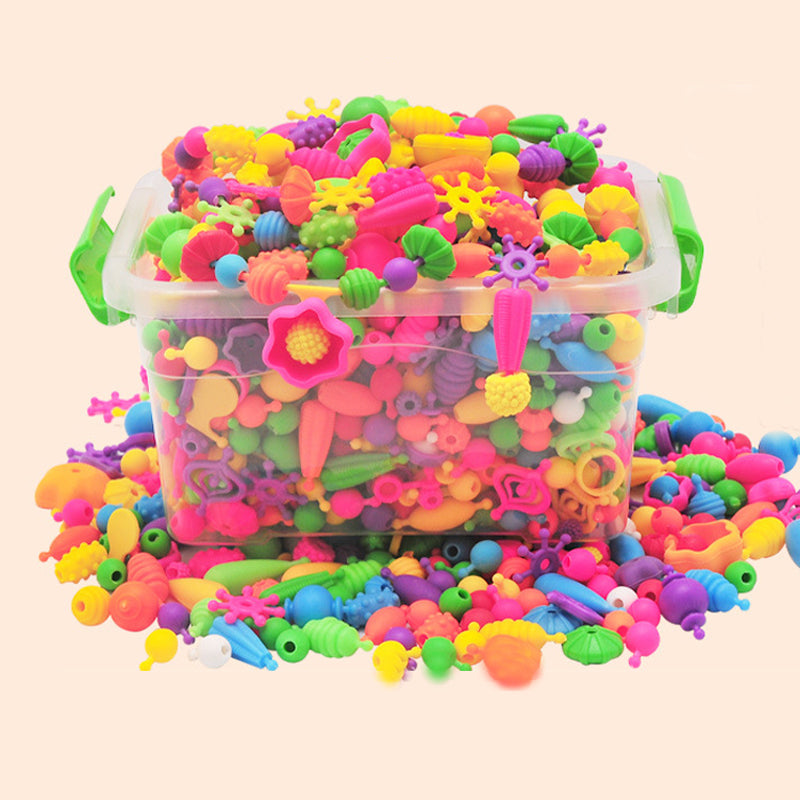 Colorful DIY Jewelry Bead Kit