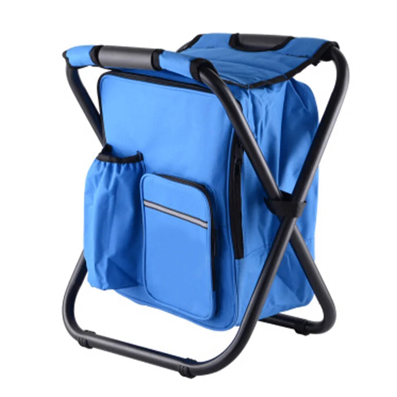 Portable Cooler & Foldable Stool Set