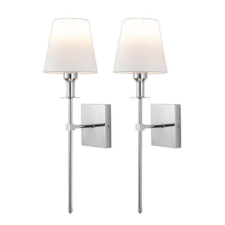 Classic 2 Piece Plug in Wall Light Set