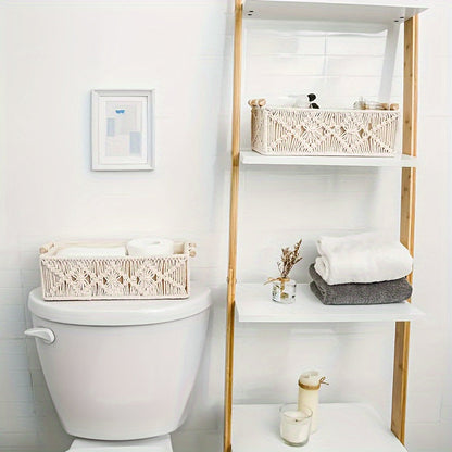 Rustic Woven - Natural Fiber Storage Basket