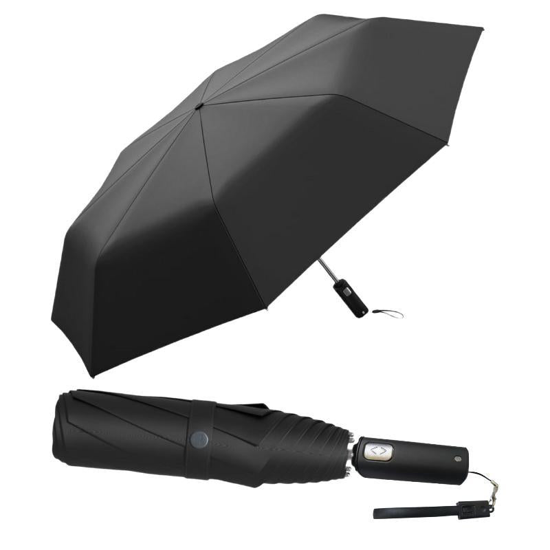 Compact Automatic Umbrella with Secure Grip Handle