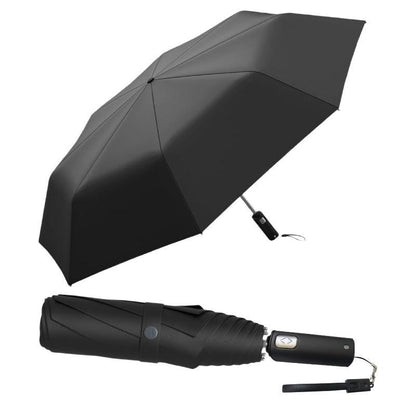 Compact Automatic Umbrella with Secure Grip Handle