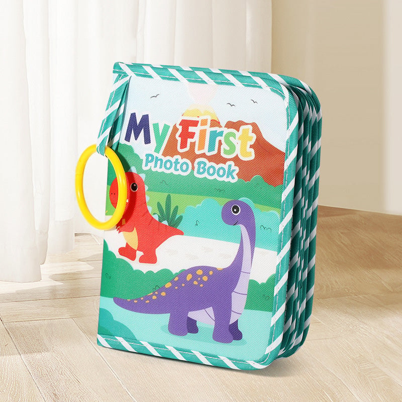 Baby's First Photo Album with Shatterproof Mirror