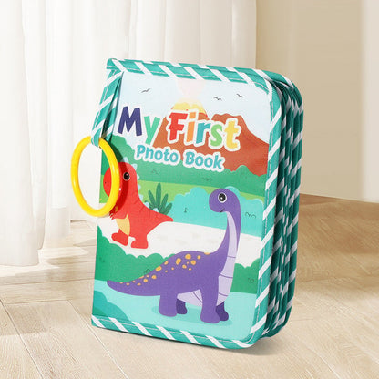 Baby's First Photo Album with Shatterproof Mirror