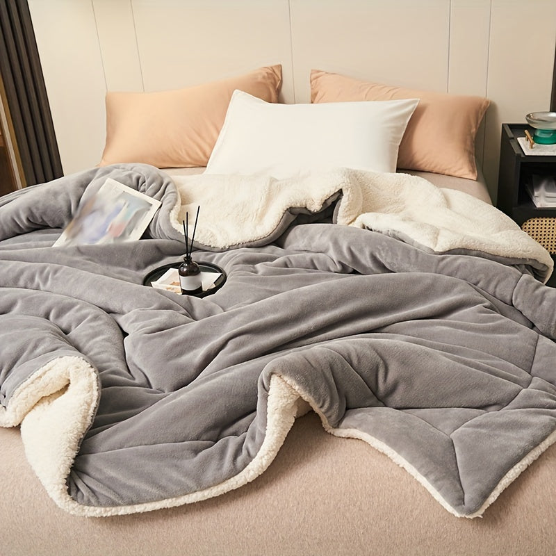 Soft Plush Double Layer Fleece Blanket