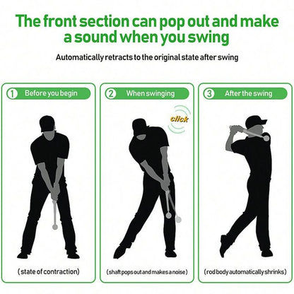 Compact Adjustable Golf Swing Aid