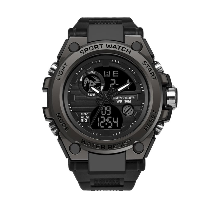 Waterproof LED Sports Watch for Men