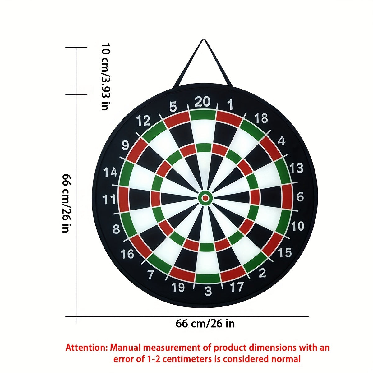 Big Soft Dart Board for Home and Outdoor Play