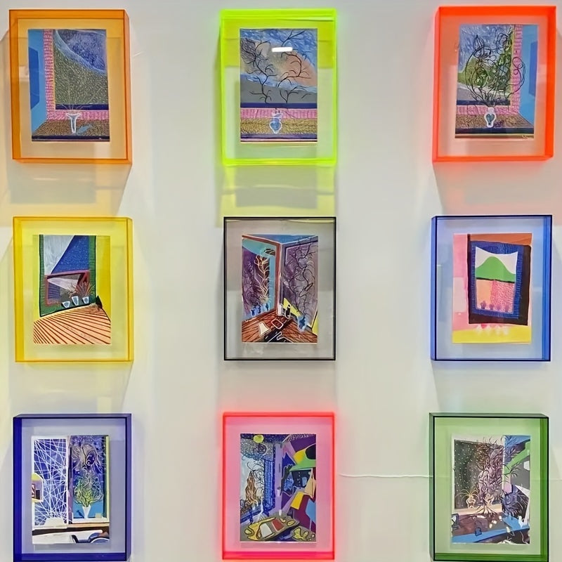 Bright Clear Picture Frame for Wall and Table Decor