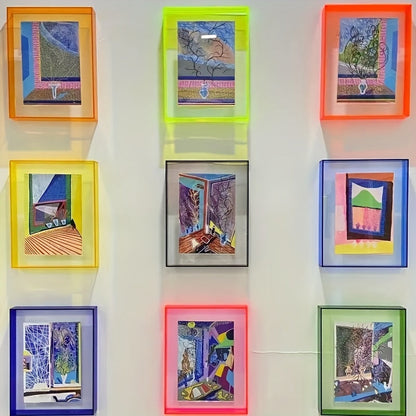 Bright Clear Picture Frame for Wall and Table Decor