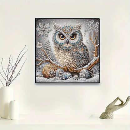 Whimsical Owl Figurine Decoration Statue