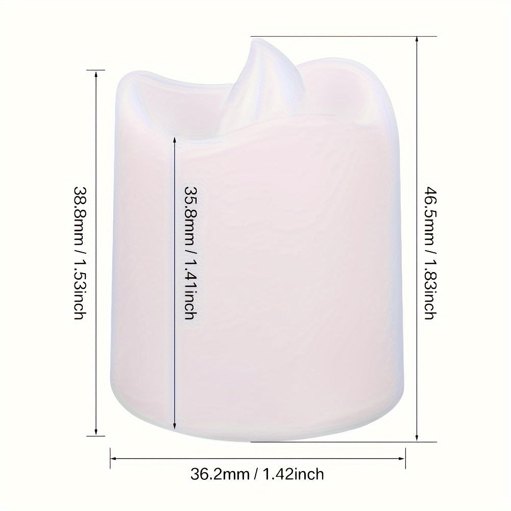 Warm Ambient LED Candle Lights