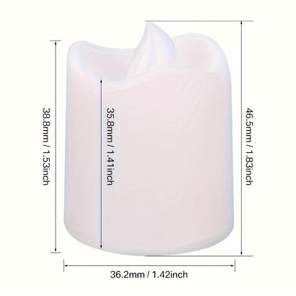 Warm Ambient LED Candle Lights
