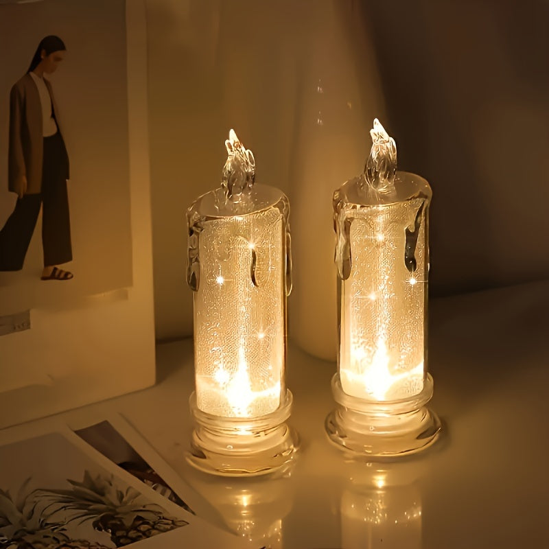 Warm LED Candle Set – Cozy Home LightingDecor