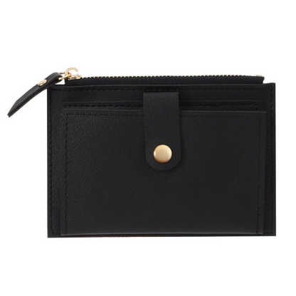 Slim Ladies Leather Card Wallet