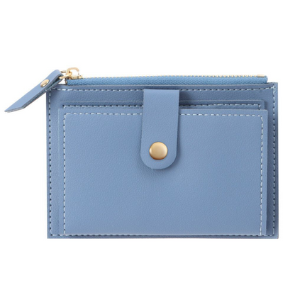 Slim Ladies Leather Card Wallet