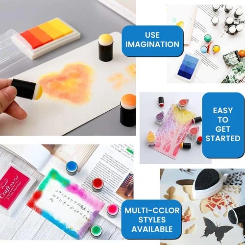Vibrant Kids Finger Paint Art Set