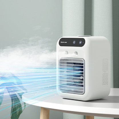 Compact Personal Cooling Fan for Hot Summer Days
