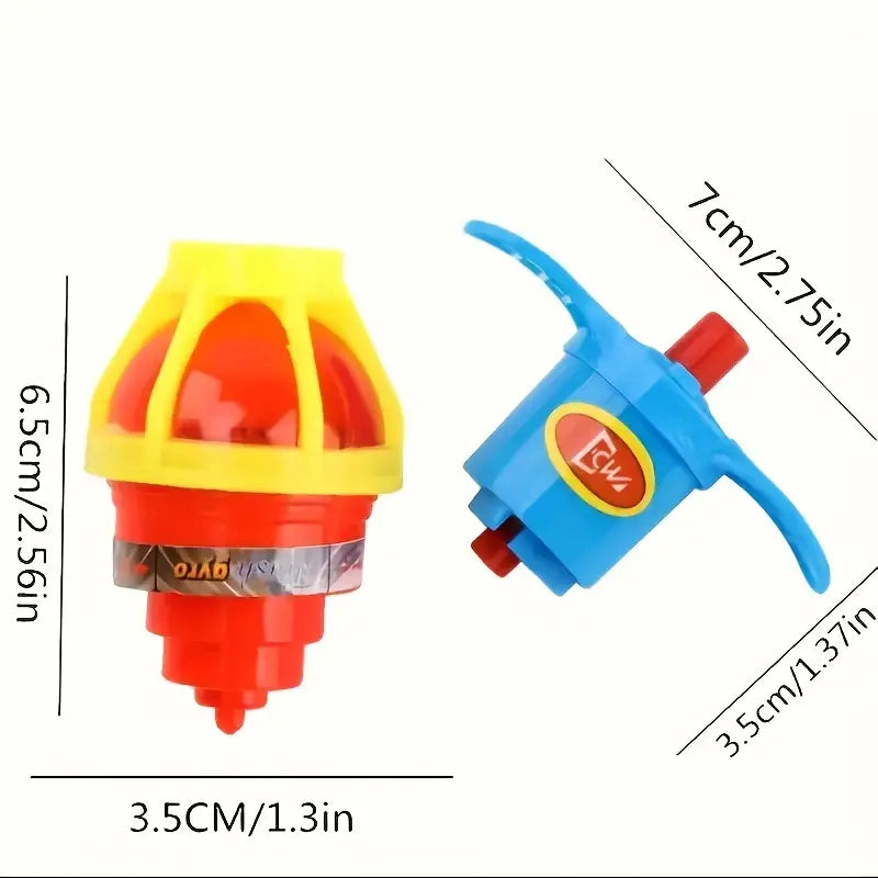 Colorful LED Spinning Top Toy